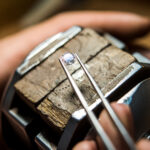 Craft,Jewelery,Making,With,Professional,Tools.,Ring,Repairing.,Putting,The
